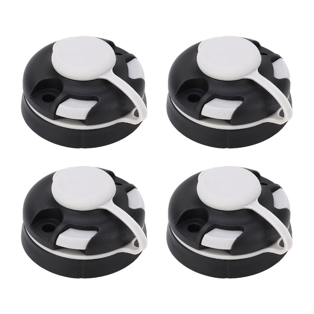 4PCS Highly Wear Resistant Kayak Track Mount Base Kayak Track Star Mount  for Kayaks
