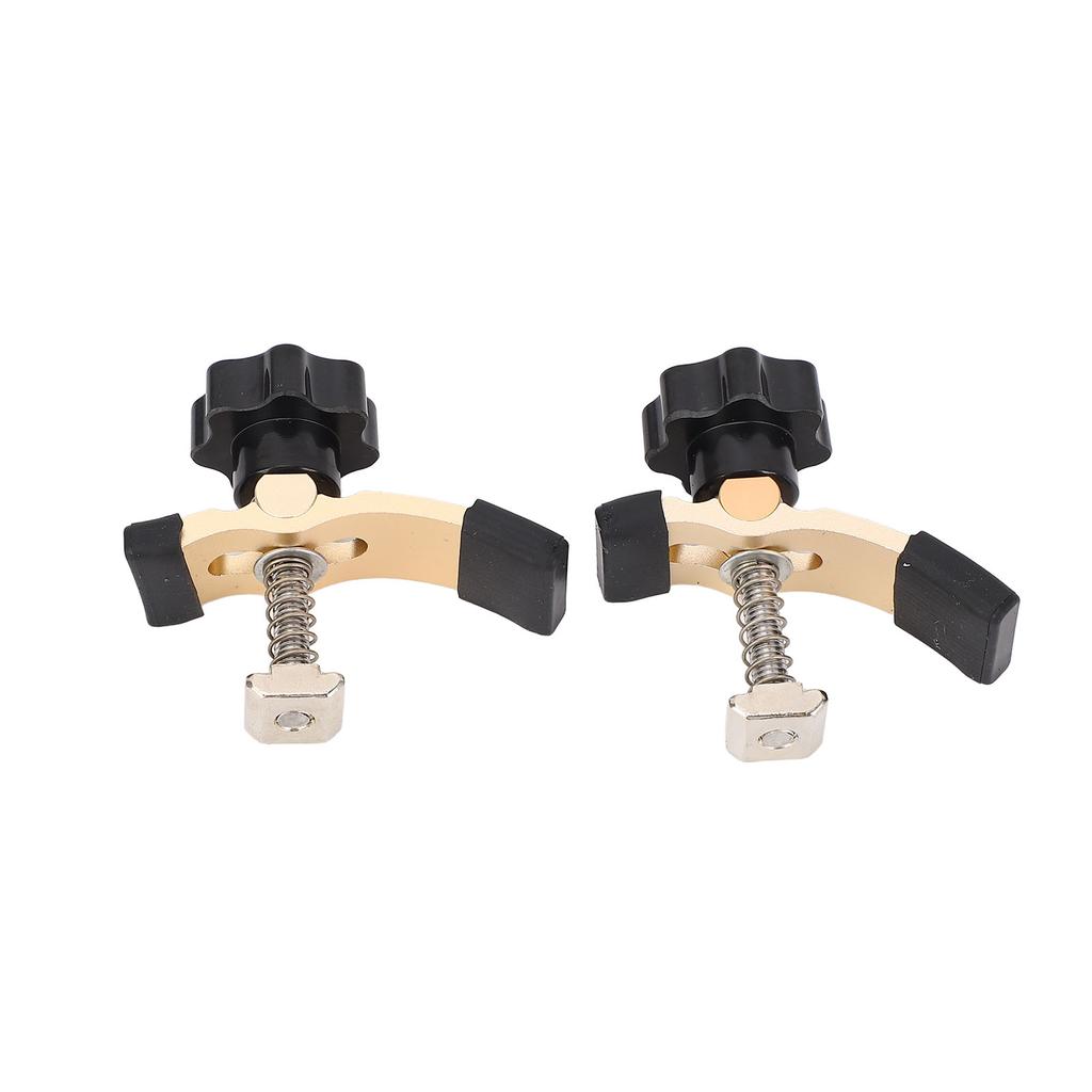 2PCS T Track Hold Down Clamps Aluminum Alloy Press Plate Clamp for CNC Router Engraving Machine