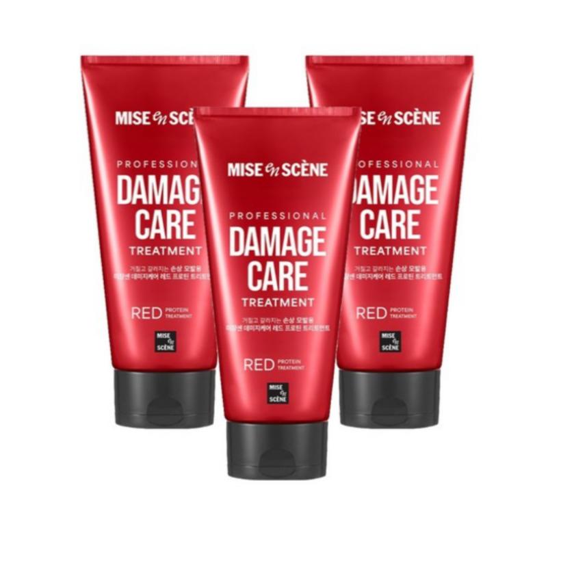 

Mise En Scene Damage Care Rose-Protein Treatment 330ml 3ea Korea Beauty