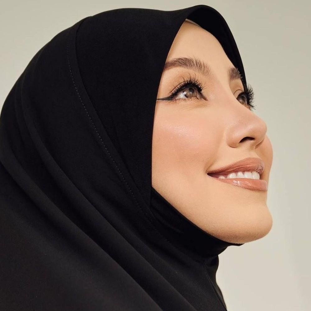 Adjustable Arab Lady Headscarf Breathable Hijab Head Wrap High-End Eid Al-Fitr Long Turban  Ethnic