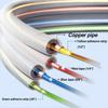 1Pcs 1/4" 3/8" 1/2" 5/8" Bend Pipe Protection Strip PE Plastic CT-205 Copper Pipe Protector 4 Meters Anti-Deformation
