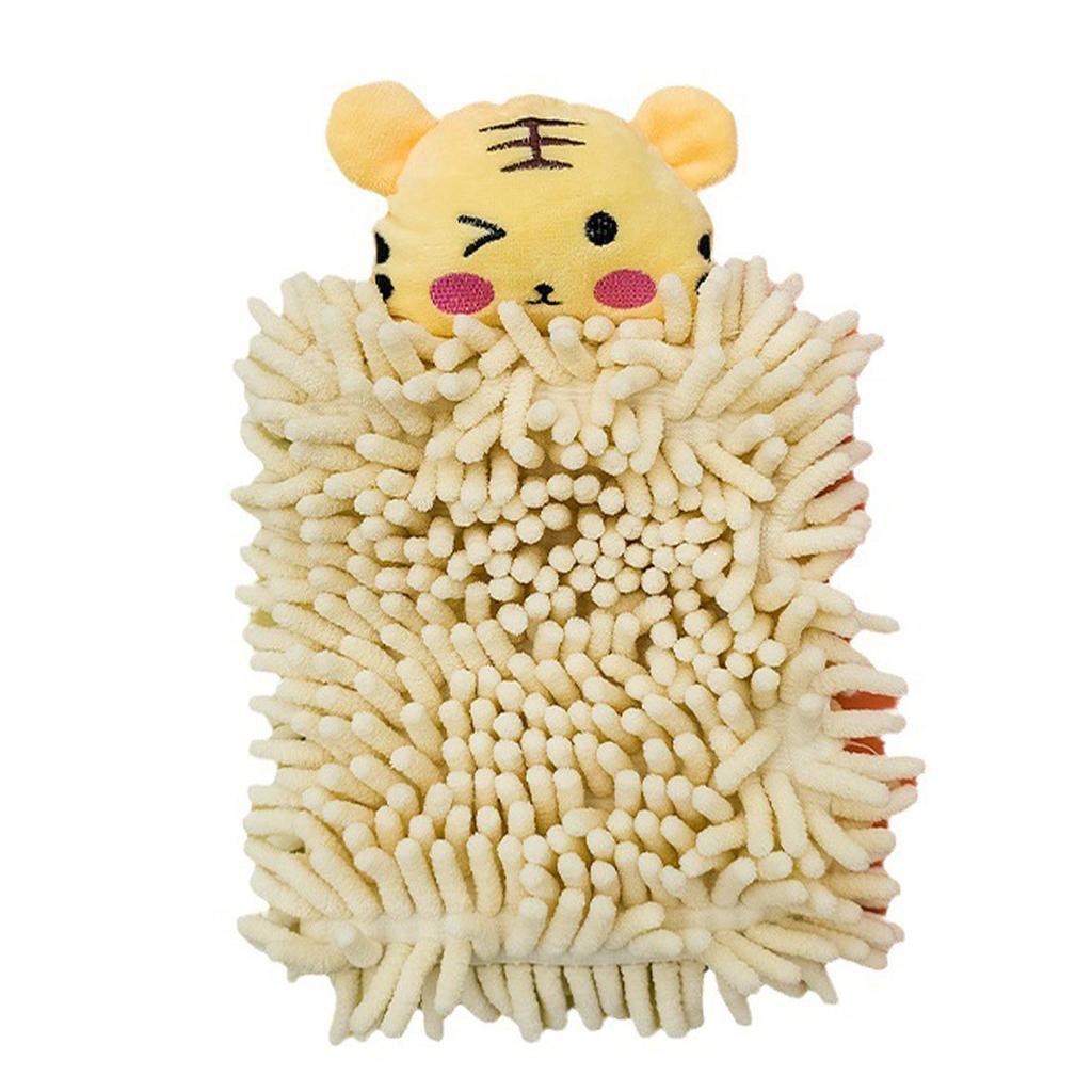 Hängendes Handtuch Schnelltrocknendes Mikrofasertuch Putzlappen Niedliches Cartoon Saugfähiges Handtuch für Zuhause