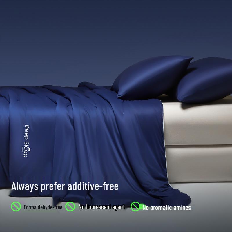 Temperature Control Cooling Quilt: All-Season Machine Washable Knitted Cotton for Deep Sleep