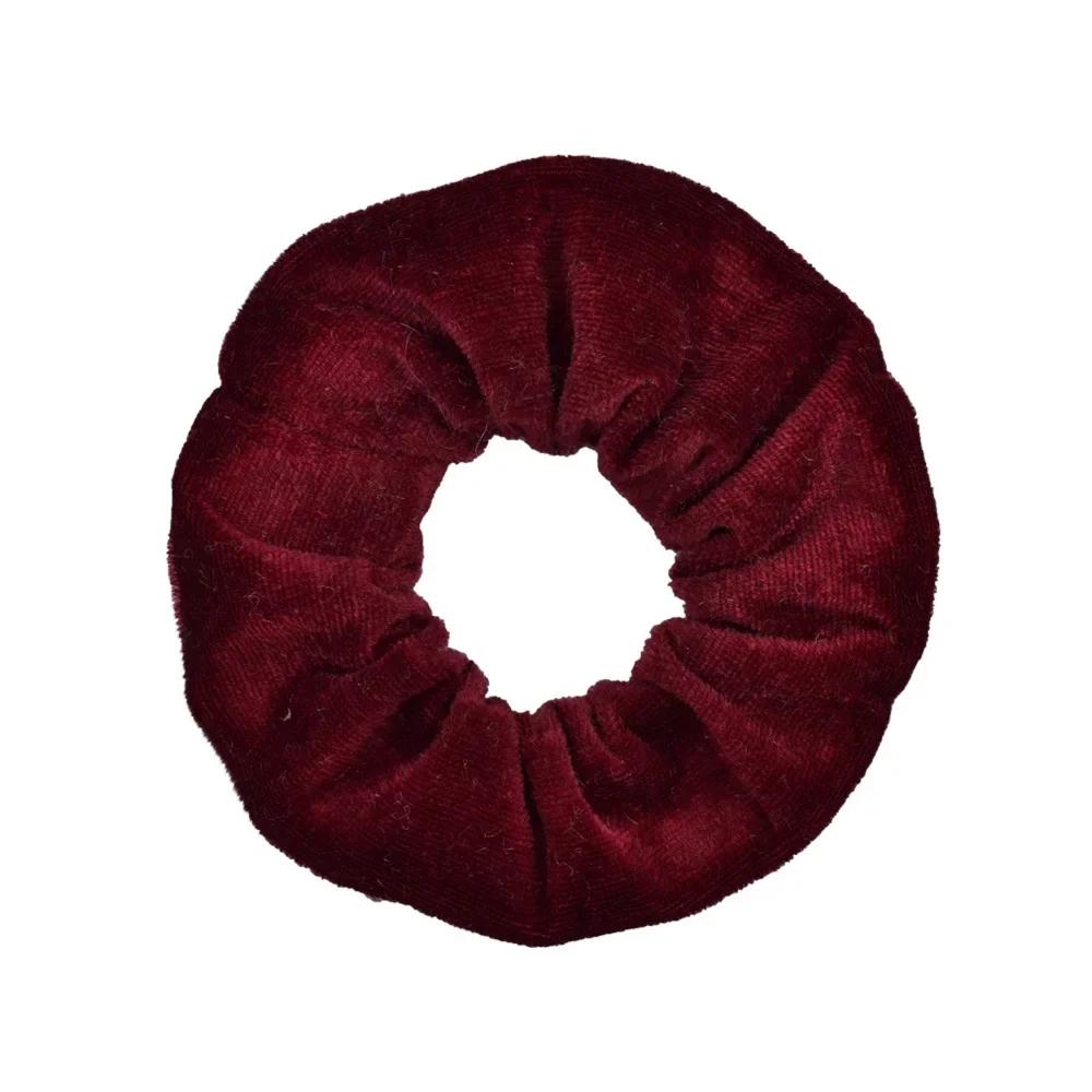 1 stuks Effen Kleuren Fluwelen Haar Scrunchies Dames Meisjes Paardenstaart Houder Hoofdband Elastische Haarbanden Haaraccessoires