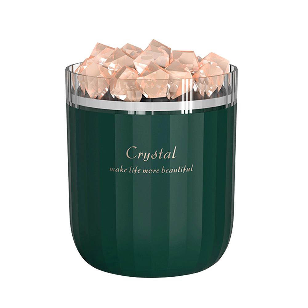 Przenośny Kryształowy Dyfuzor Aromaterapeutyczny Bezprzewodowy Dyfuzor Aromatu i Olejków Eterycznych Światło LED Kamień Chłodna Mgiełka Nawilżacz Powietrza