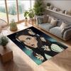 Soft Crystal Velvet Floor Rug,Lana Del Rey Anti Slip Decorative Carpet, Plush Area Mat For Indoor Home Decoration
