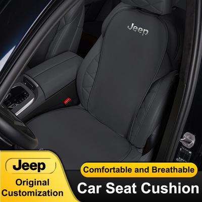 Car Seat Cushion Cover Breathable Ice Silk Soft Mat For Grand Cherokee Wrangler JK Gladiator Compass Renegade Wagoneer