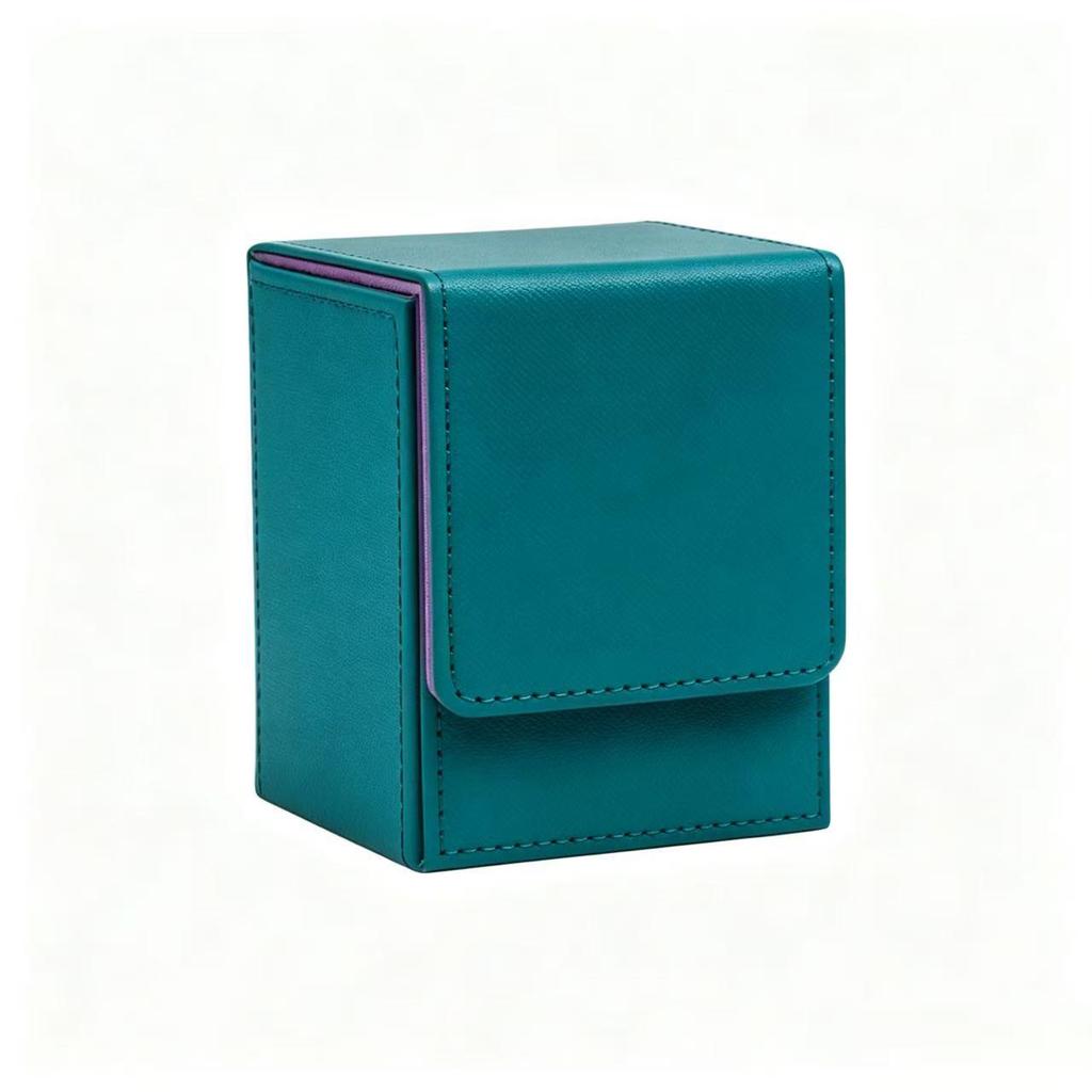 PU Leather Magnetic Card Storage Box - Red Hot Recommendation for Cards