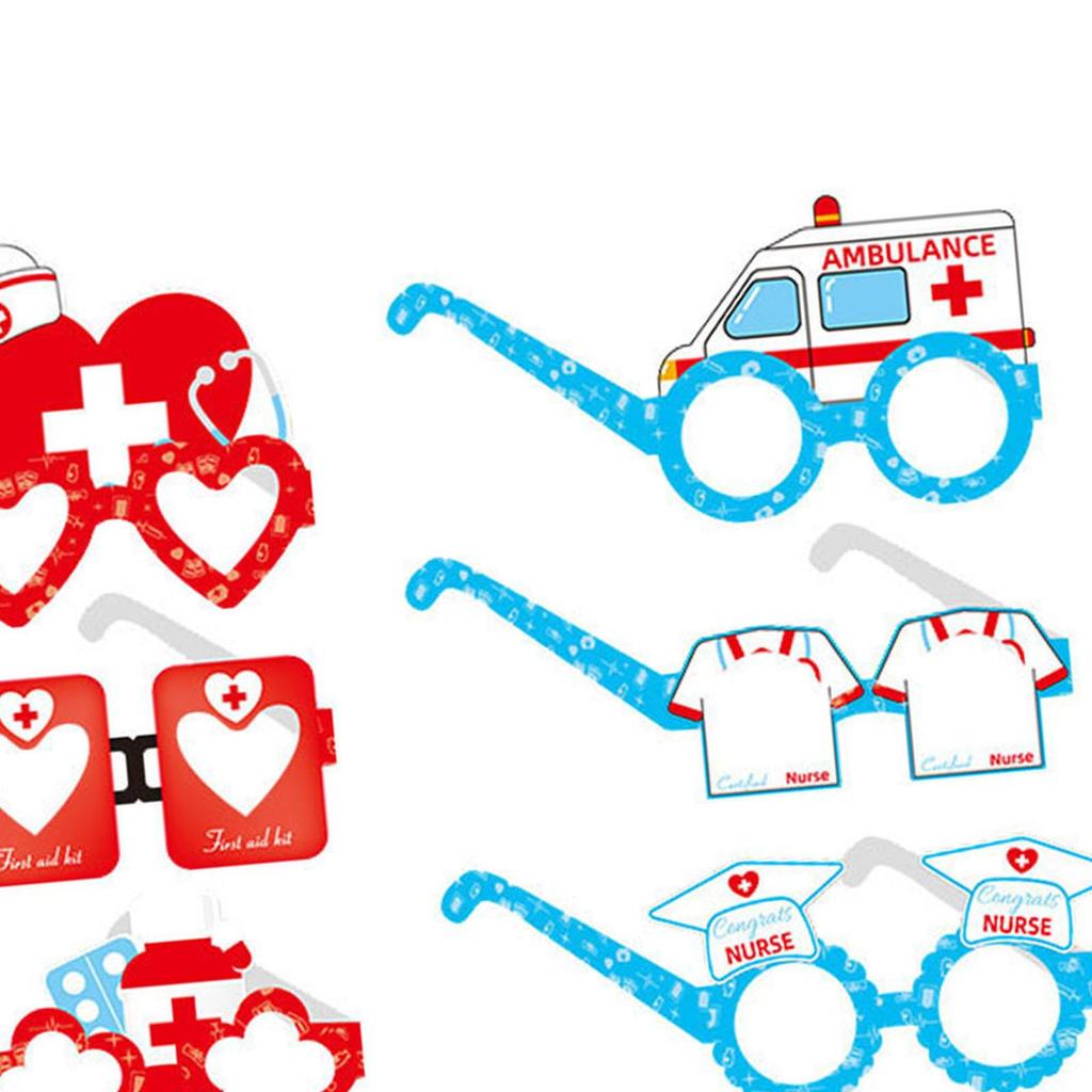 Nurse Glasses Photo Props Nurses Week Gifts Party Favors for Nursing School