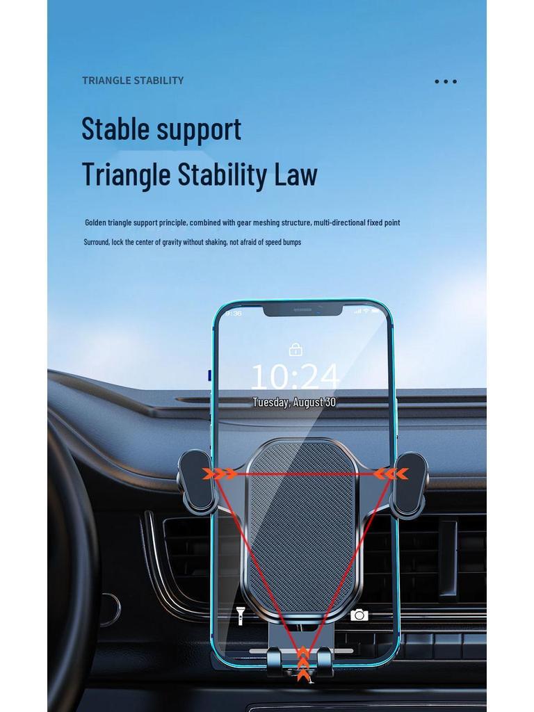 Universal Gravity Car Phone Holder Air Vent Mount