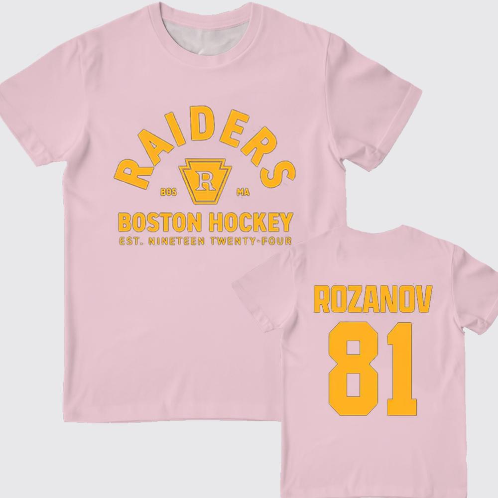 TV rivarry hockey shirt Ilya rozanov personaje camiseta de manga corta sudadera Y2K blusa para hombres y mujeres