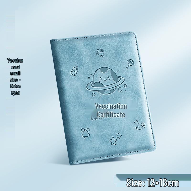 Zodiac Leather Vaccine & Birth Certificate Protective Cover 2025