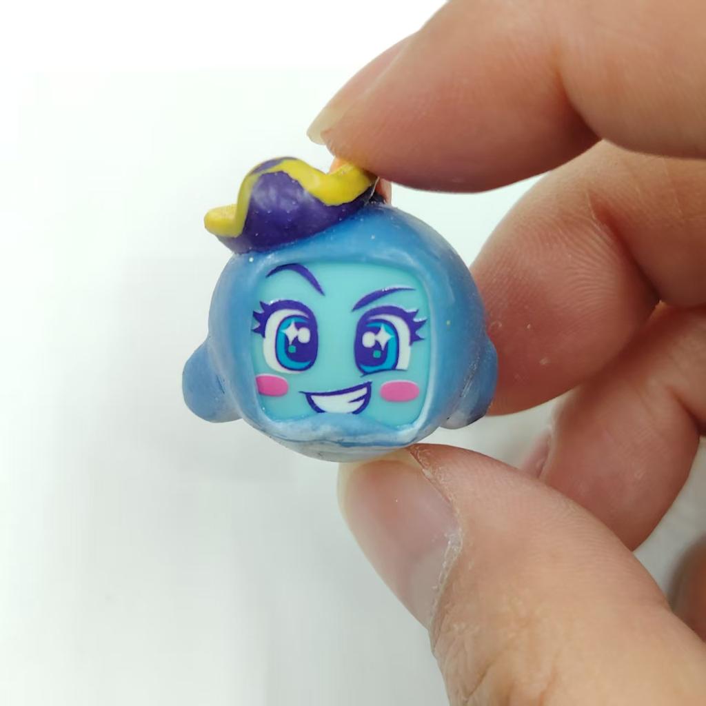 1pcs Original Moji Pops Collection Toys Adventure Series 1-3 Swap Faced Solf Mini Figures Kawai Toy For Girls Christmas Gift