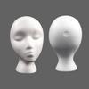 Wigs Glasses Hat Display Holder Stand Model Professional Training Foam Head Mold
