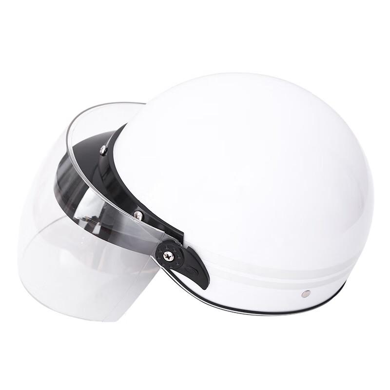Summer Half Helmet with Face Mask One Size