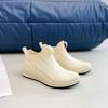 Fashion Rain Boots, Lightweight Waterproof and Non-slip Rubber Shoes for Women's New Simple and Lightweight Rain and Water Shoes for Women