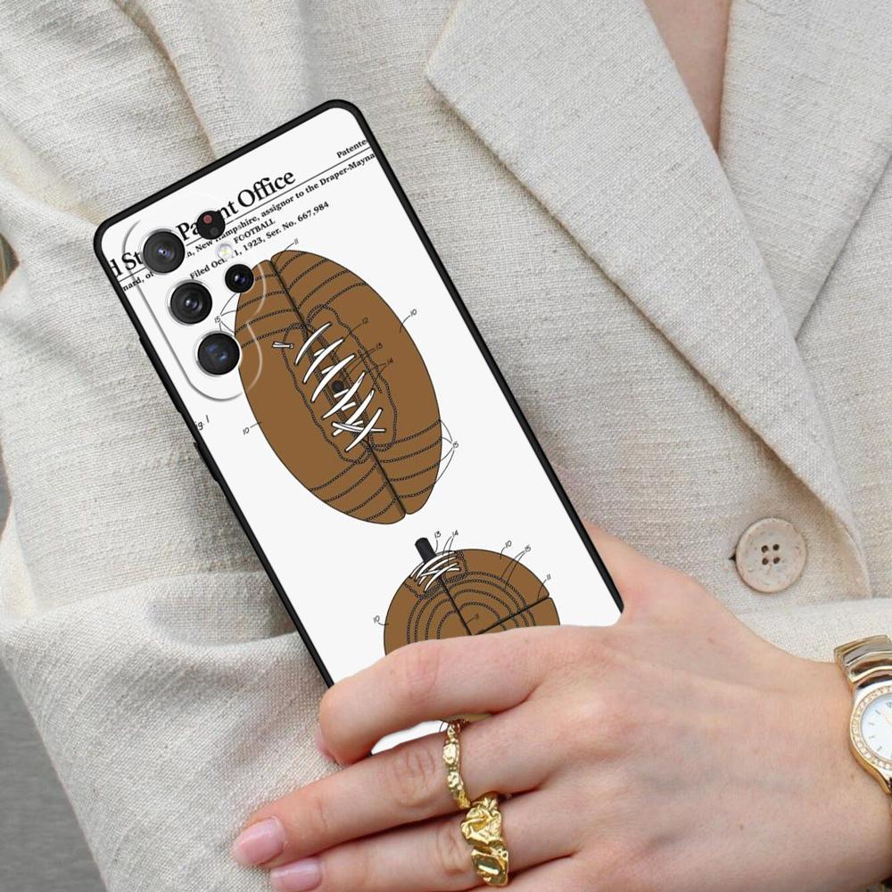 Rugby Cell Phone Case for Samsung Galaxy S26 Ultra S25 S24 S23 S22 S21 S20 Note10 Cover