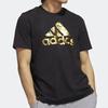 Adidas maglietta nera t-shirt uomo Foil HK9157 S