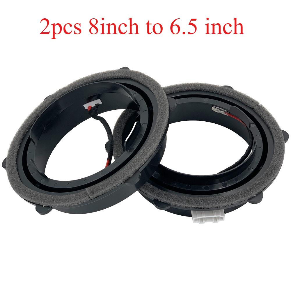 2pcs Car Speaker Adapter for Volkswagen Magotan Sagitar Tiguan Skoda Octavia Audio Mount 6.5 6/8 Inch Special with Lossless Plug