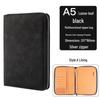 Custom Business Notebook with Zipper Bag - Multifunctional A6/B5 Notepad & Manager Folder