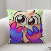 Game Dandys World Cushion Cover Printed Decorative Cushion Dakimakura Cover 45x45 50x50 For Home Room Sofa Pillowcase