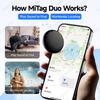 Duales System Google Find My GPS-Tracker Funktioniert mit Android IOS Google Standort GPS-Tracker Tracking Schlüsselanhänger Sicherheitsschutz