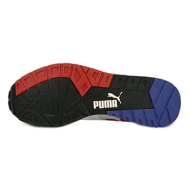 Puma Duplex Streetblock Trendy Color Block Shock Absorption Slip Resistant Durable Low Top Marathon Running Shoes Unisex Sneaker 363137-01