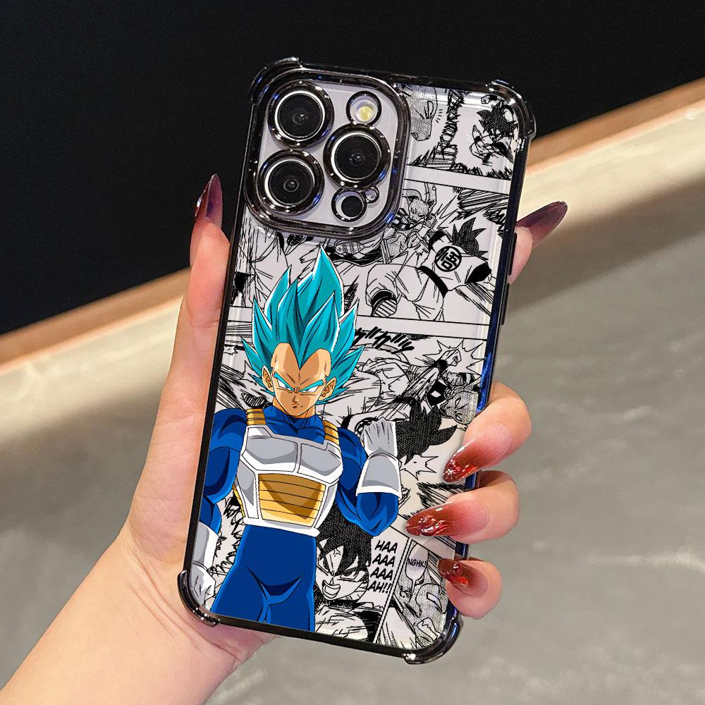 

Gogeta Goku Cartoon Dragons Balls Soft Funda For iPhone 17 Pro 16 15 14 13 12 11 Pro Max Case 17 Plus 17E 16E 17Air Phone Cover iPhone 11Pro Max
