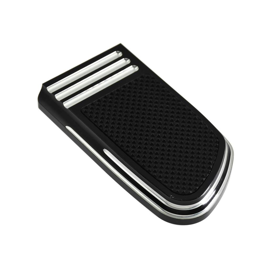 HDBUBALUS Brake Pedal Pad Cover for Harley Touring Softail Fat Boy FLSTF Dyna