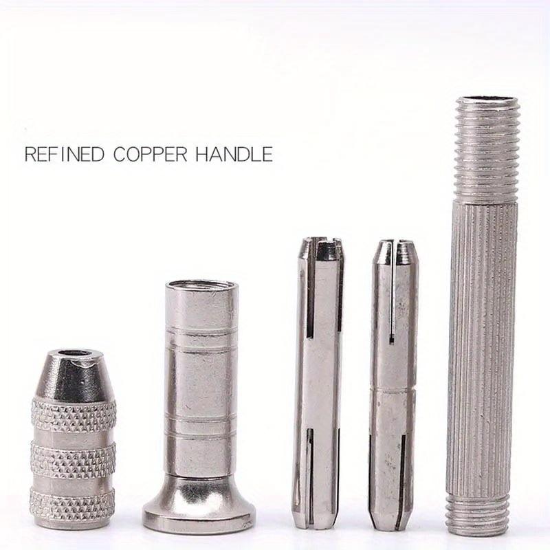 5 piezas/juego Set de leznas de costura de cuero Reemplazable Multifuncional Kit de herramientas para reparación de zapatos Agujas de coser Punzón DIY Costura Marroquinería