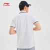 Li-Ning Herren Schnelltrocknendes Eis-Seiden-Polo-T-Shirt