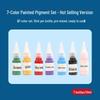 Ancient Style DIY Lacquer & Paper Round Fan Kit with Calligraphy