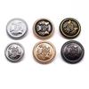 10PCS Vintage British Wheat Crown Uniform Metal Buttons For Clothing Simple Decorative Buttons