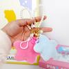 Star Shaped Cellphone Strap Colorful Phone Chain Handmade Five-Pointed Star Keyring Keychains Ornament for Wallet