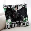 S-Sematary Rapper Hip Hop Cushion Cover Home Bedding Sofa Living Room Pillowcase Simple Soft Skin Cushion Cover Party Gift