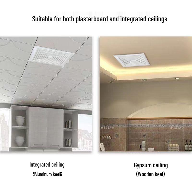 Deckenventilator für Küche & Bad, geräuscharm