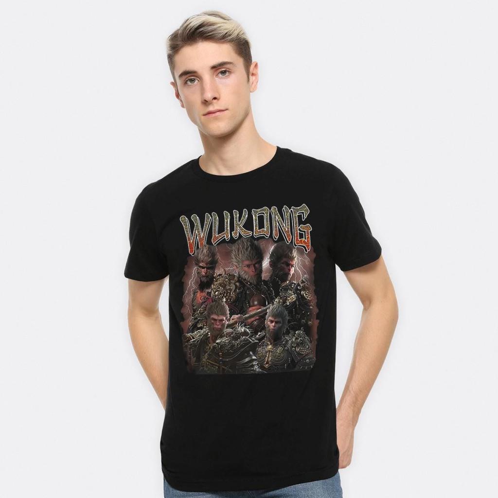 Black Myth Wukong Collage Graphic T-Shirt, Men's and Women's Sizes (WKG-04089)