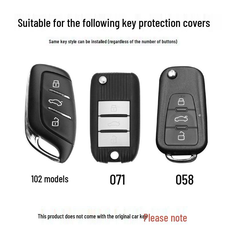Roewe Car Key Case for 350, 350c, W5, 360, 750 Models - Folding Protective Shell with Buckle for Men and Women