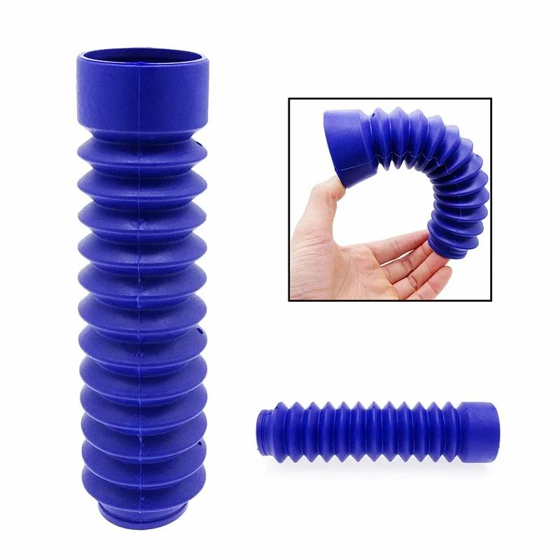 2 Pcs Universal Motorcycle Front Fork Shock Absorber Dust Cover Rubber Dust Proof Sleeve With 3 Colors Selection