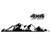2Pcs Black Vinyl Decal Stickers For Ranger Pickup Truck
