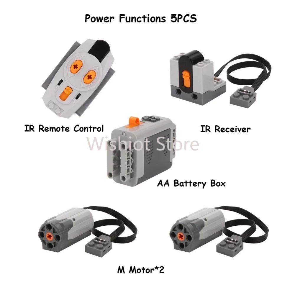 

Совместимый с Legoeds MOC Технический Функции Питания M Мотор 8883 Модифицированный Пульт Управления Группа Питания Поезд Коробка Литиевой Батареи 9686