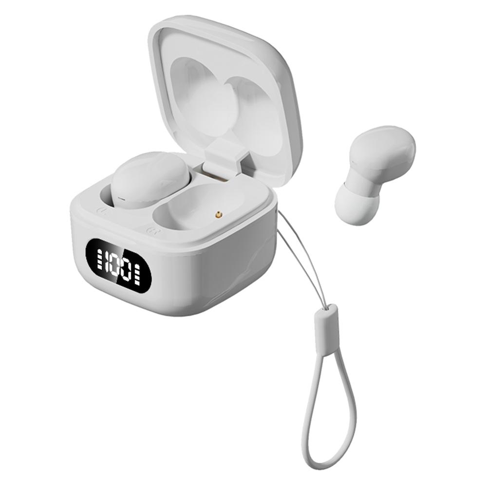 

BH30 Mini TWS Bluetooth-compatible 5.3 In-Ear Earphone Sleep Earbuds Touch Control Wireless Music Headset White