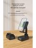 3-in-1 Wireless Charging Station with Speaker & Phone Stand, Compatible with Apple 15W Fast Charging, Vertical & Foldable Design