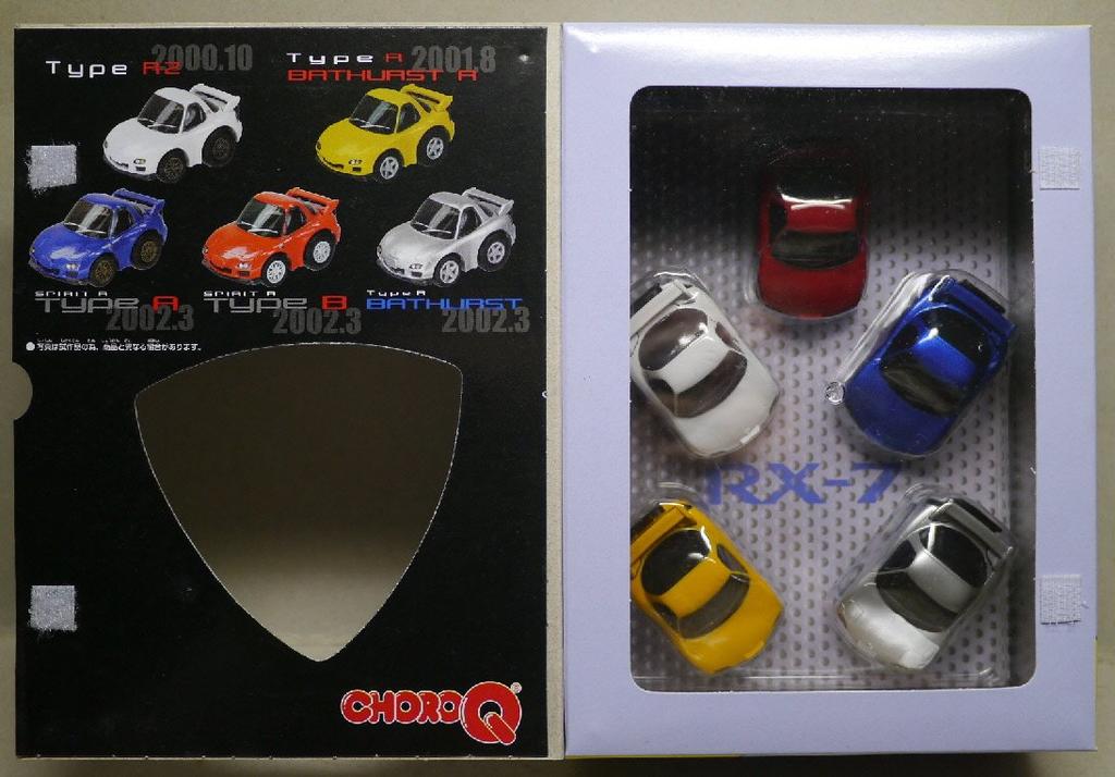 Choro Q Enciclopédia Mazda FD3S Coleção RX-7