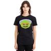 Sesame Street Womens/Ladies Oscar The Grouch Kawaii Face T-Shirt