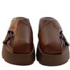 2025 summer thick-soled bag head half slippers women's new commuting versatile height-increasing small leather shoes small temperament single shoes