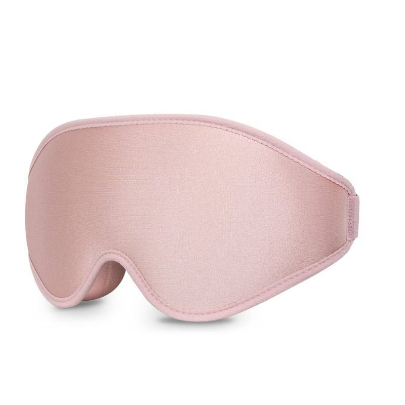 Modern Minimalist Sleep Mask With Adjustable Breathable Polyester For Travel Rest