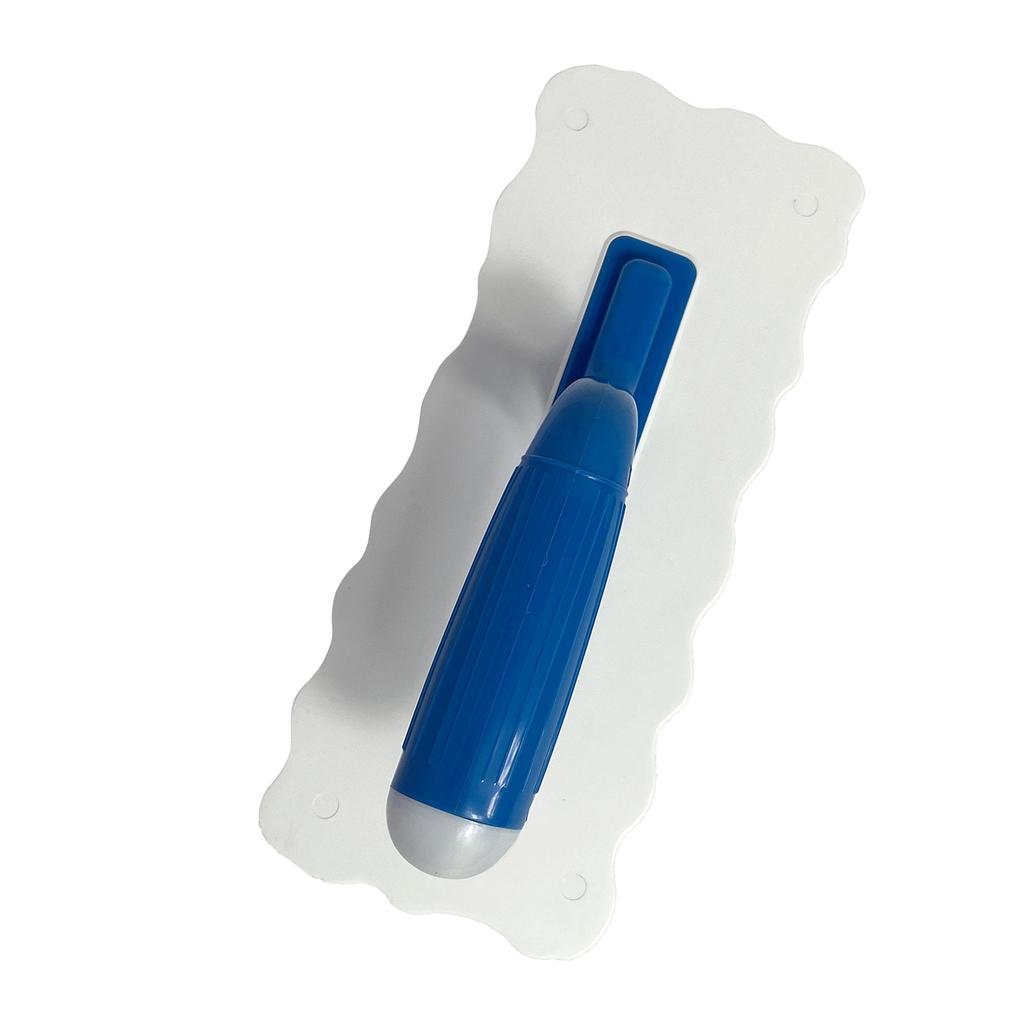 Plastglättare med bekvämt grepphandtag Plastavslutningsglättare Lämplig för att skrapa Gips Färg Väggar Färg