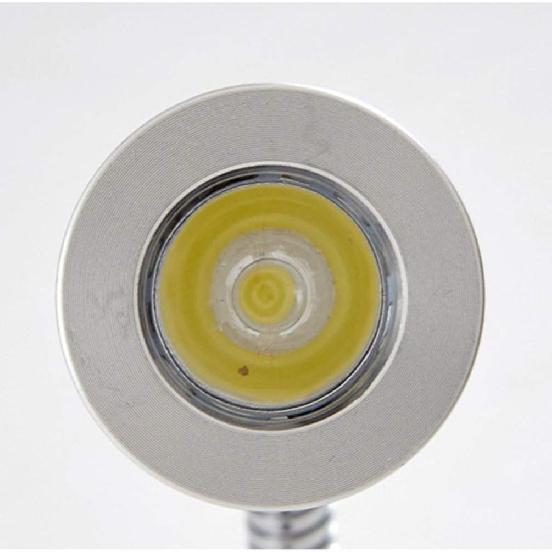 2PCS RV Interior Lighting LED Wall Mounted Reading Lights Flexible Gooseneck Bedside Wall Lamp for Caravan Camper Trailer Dorm, 12V, 3W, 6000K