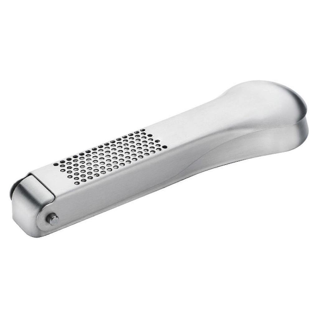 Stainless Steel Garlic Press Crusher Manual Squeezes Tool Kitchen Cooking Tools